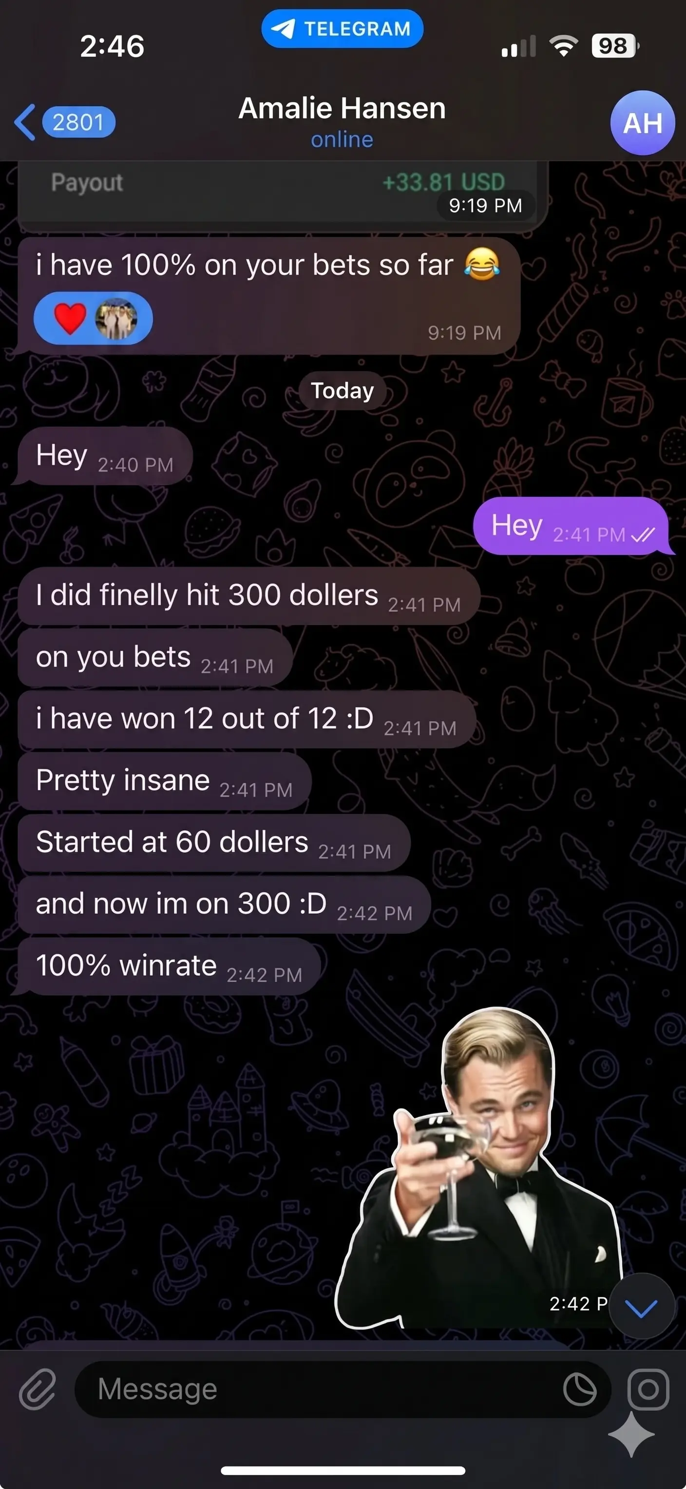100% Winrate Streak